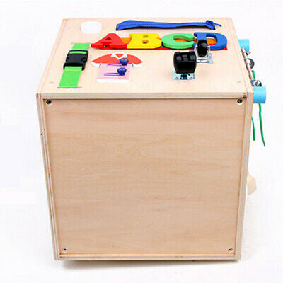 Montessori Busy Learning Box - Educational Sensory Cube
