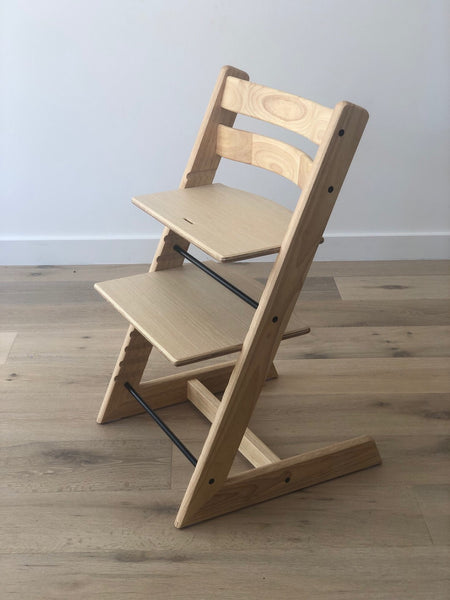 Premium Oak Wooden Highchair for all ages - Oak colour